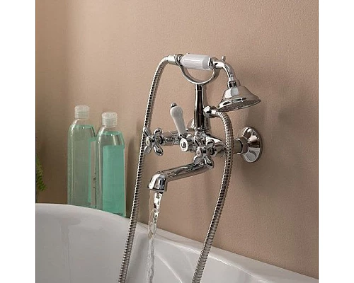 Приобрести Смеситель для ванны Aquanet Opera SD98901 187233 Хром в магазине сантехники Santeh-Crystal.ru