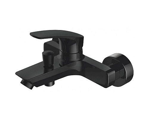 Приобрести Смеситель для ванны Aquanet Static AF330-20B 261822 Черный матовый в магазине сантехники Santeh-Crystal.ru
