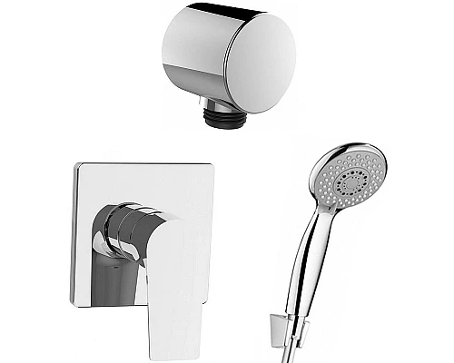 Купить Смеситель для душа Aquanet Static 1.05 257148 Хром в магазине сантехники Santeh-Crystal.ru