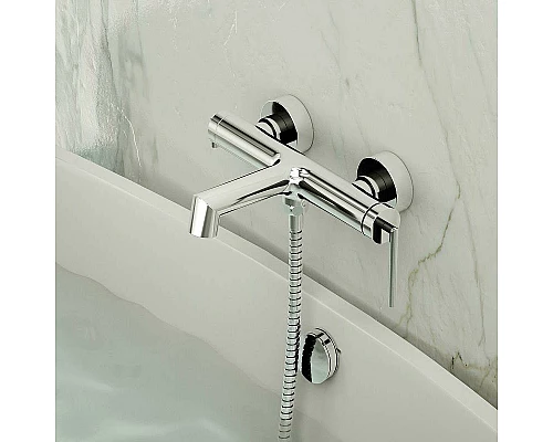 Приобрести Смеситель для ванны BelBagno Acqua ACQUA-VASM-CRM Хром в магазине сантехники Santeh-Crystal.ru