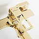 Заказать Смеситель для ванны BelBagno Luce LUC-VAS-ORO Золото в магазине сантехники Santeh-Crystal.ru