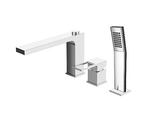 Приобрести Смеситель на борт ванны BelBagno Romano ROM-BVD-CRM Хром в магазине сантехники Santeh-Crystal.ru