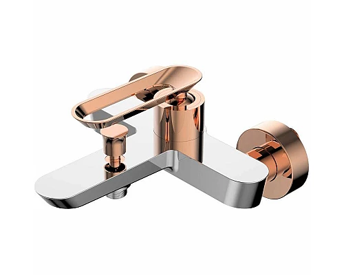 Приобрести Смеситель для ванны Bien Hermes BB01009405 Хром Розовое золото в магазине сантехники Santeh-Crystal.ru