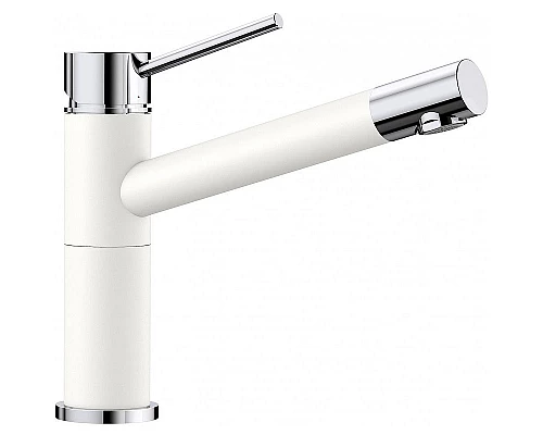Заказать Смеситель для кухни Blanco Alta Compact 515317 Белый Хром в магазине сантехники Santeh-Crystal.ru