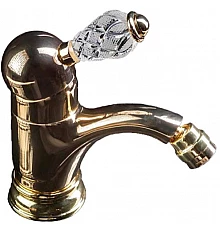 Смеситель для биде Boheme Crystal 286-CRST Золото