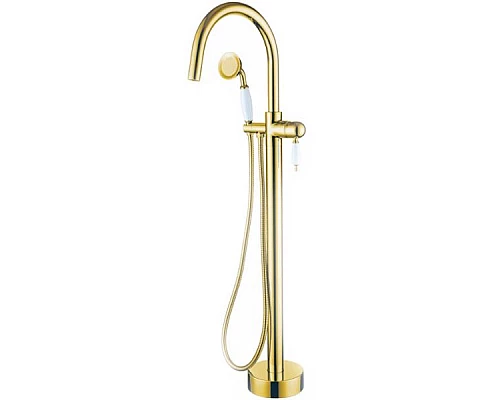 Купить Смеситель для ванны Boheme Imperiale 289 Золото в магазине сантехники Santeh-Crystal.ru