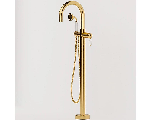 Купить Смеситель для ванны Boheme Imperiale 289-SW Золото в магазине сантехники Santeh-Crystal.ru