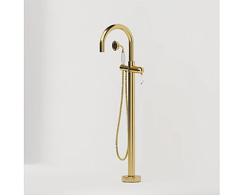 Купить Смеситель для ванны Boheme Imperiale 289-SW Золото в магазине сантехники Santeh-Crystal.ru
