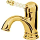 Заказать Смеситель для раковины Boheme Murano 281-MR-W Золото в магазине сантехники Santeh-Crystal.ru