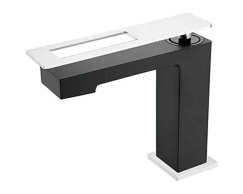 Заказать Смеситель для раковины Boheme Q 141-BCR Черный Хром в магазине сантехники Santeh-Crystal.ru