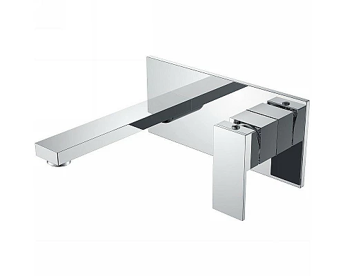 Купить Смеситель для раковины Boheme Qubic 475-CR Хром в магазине сантехники Santeh-Crystal.ru