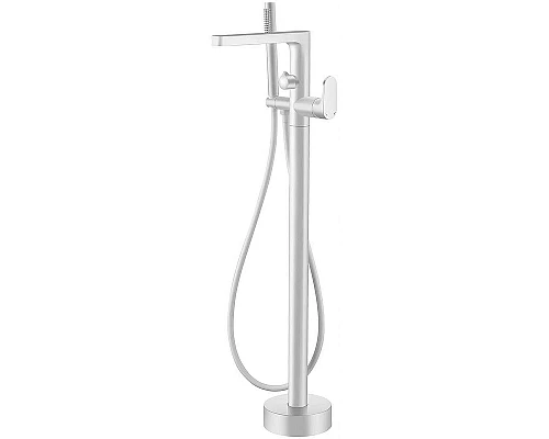 Заказать Смеситель для ванны Boheme Spectre 459-MW Белый матовый в магазине сантехники Santeh-Crystal.ru