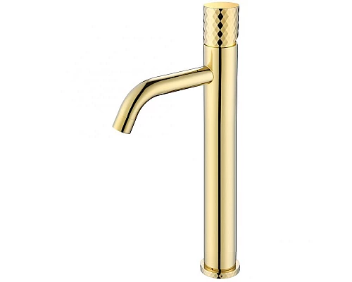Заказать Смеситель для раковины Boheme Stick 122-GG Золото в магазине сантехники Santeh-Crystal.ru