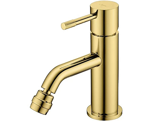 Заказать Смеситель для биде Boheme Uno 466-G Золото в магазине сантехники Santeh-Crystal.ru