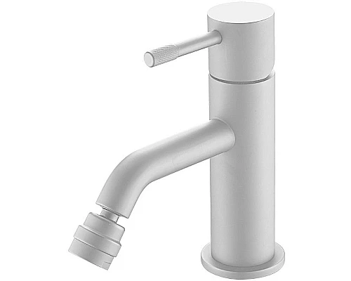 Заказать Смеситель для биде Boheme Uno 466-MW Белый матовый в магазине сантехники Santeh-Crystal.ru