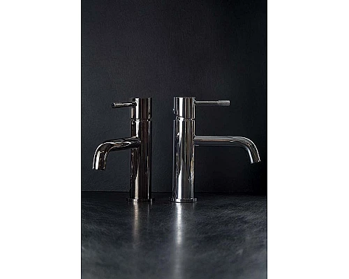 Заказать Смеситель для раковины Boheme Uno 461-SGM Оружейная сталь глянцевая в магазине сантехники Santeh-Crystal.ru