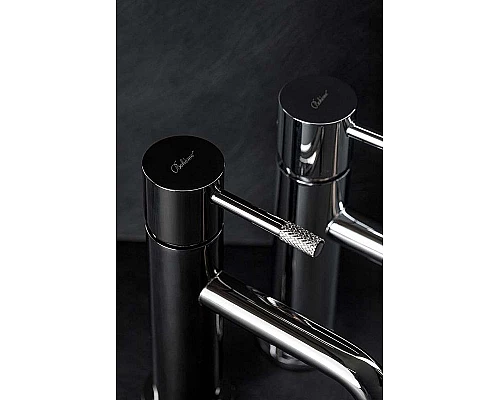 Заказать Смеситель для раковины Boheme Uno 461-SGM Оружейная сталь глянцевая в магазине сантехники Santeh-Crystal.ru