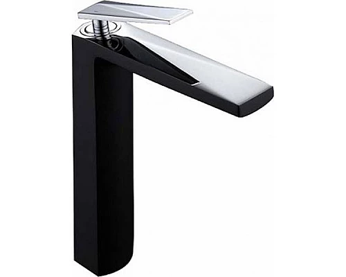 Приобрести Смеситель для раковины Boheme Venturo 372-b Черный, Хром в магазине сантехники Santeh-Crystal.ru