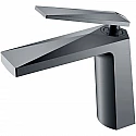 Смеситель для раковины Boheme Venturo 371-SGM Оружейная сталь глянцевая
