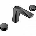 Смеситель для раковины Boheme Venturo 150-B-DIAMOND Черный матовый