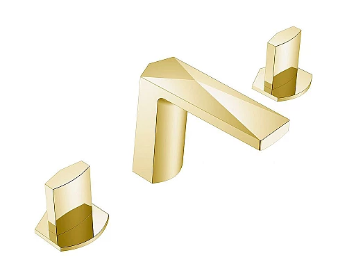 Купить Смеситель для раковины Boheme Venturo 150-MG-ICE Золото матовое в магазине сантехники Santeh-Crystal.ru
