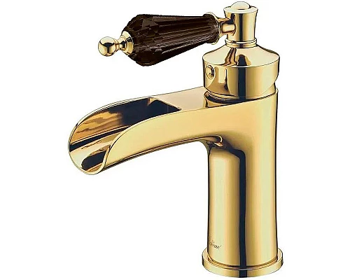Заказать Смеситель для раковины Boheme Vogue 211-BSW Золото в магазине сантехники Santeh-Crystal.ru