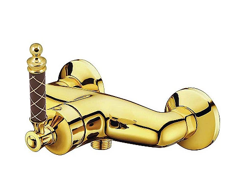 Купить Смеситель для душа Boheme Vogue 214-MR-CH Золото в магазине сантехники Santeh-Crystal.ru