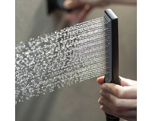 Заказать Смеситель для душа Bossini Apice Z00523.073 с термостатом Черный матовый в магазине сантехники Santeh-Crystal.ru