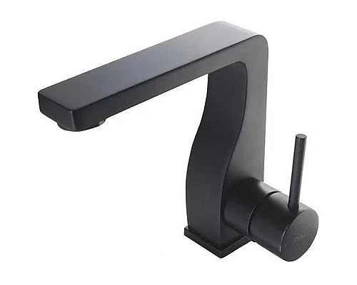 Приобрести Смеситель для раковины Bravat Arc F16061K-2-ENG Черный в магазине сантехники Santeh-Crystal.ru