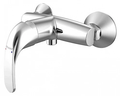Приобрести Смеситель для душа Bravat Fit F9135188CP-01-RUS Хром в магазине сантехники Santeh-Crystal.ru