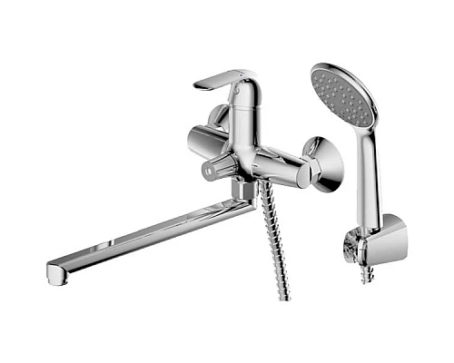 Заказать Смеситель для ванны Bravat Fit F6135188CP-LB-RUS универсальный Хром в магазине сантехники Santeh-Crystal.ru