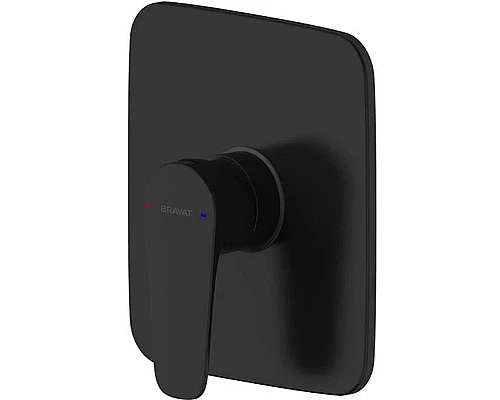 Купить Смеситель для душа Bravat Source PB8173218BW-ENG Черный матовый в магазине сантехники Santeh-Crystal.ru