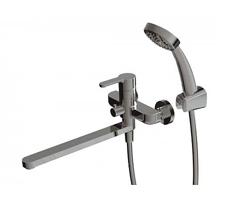 Купить Смеситель для ванны Bravat Stream F63783C-LB Хром в магазине сантехники Santeh-Crystal.ru