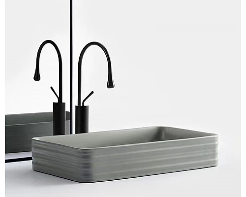 Купить Смеситель для раковины Bronze de Luxe Scandi 9015B Черный матовый в магазине сантехники Santeh-Crystal.ru