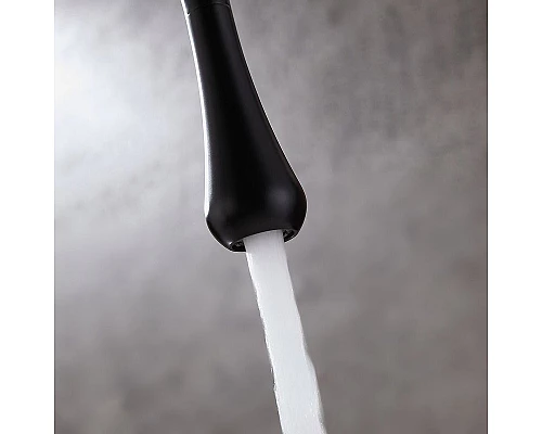 Купить Смеситель для раковины Bronze de Luxe Scandi 9015B Черный матовый в магазине сантехники Santeh-Crystal.ru