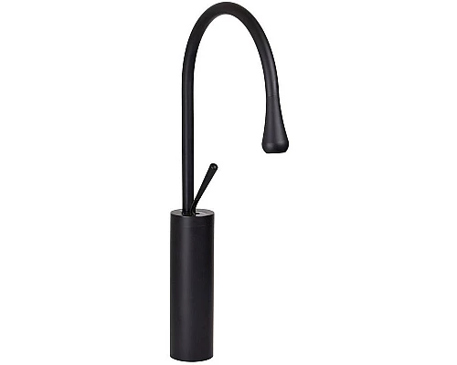 Купить Смеситель для раковины Bronze de Luxe Scandi 9015B Черный матовый в магазине сантехники Santeh-Crystal.ru