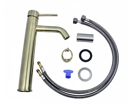 Приобрести Смеситель для раковины Bronze de Luxe Scandi 1452BR Бронза в магазине сантехники Santeh-Crystal.ru