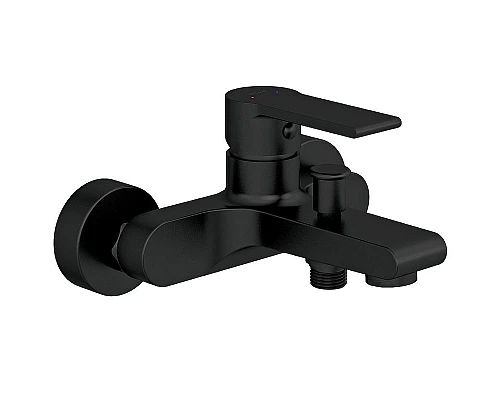 Купить Смеситель для ванны Cersanit Brasko Black 63108 Черный матовый в магазине сантехники Santeh-Crystal.ru