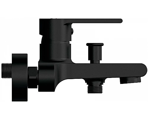 Купить Смеситель для ванны Cersanit Brasko Black 63108 Черный матовый в магазине сантехники Santeh-Crystal.ru