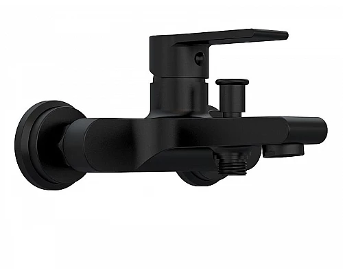 Купить Смеситель для ванны Cersanit Brasko Black 63108 Черный матовый в магазине сантехники Santeh-Crystal.ru