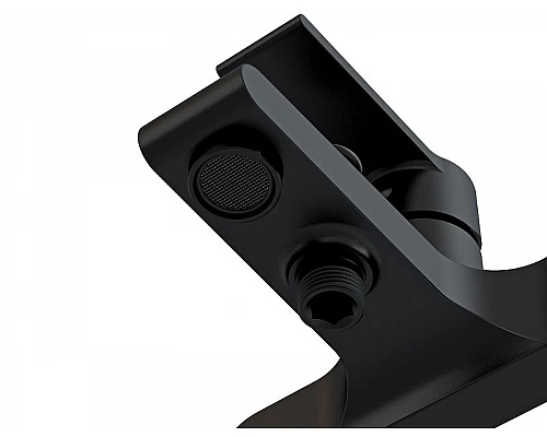 Купить Смеситель для ванны Cersanit Brasko Black 63108 Черный матовый в магазине сантехники Santeh-Crystal.ru