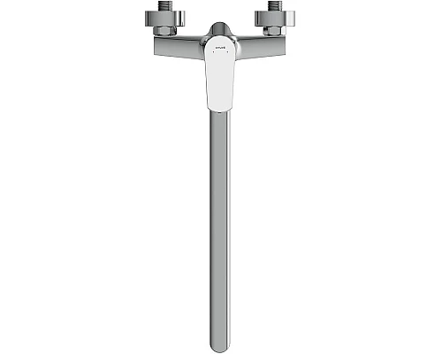 Приобрести Смеситель для ванны Cersanit Flavis 64093 универсальный Хром в магазине сантехники Santeh-Crystal.ru