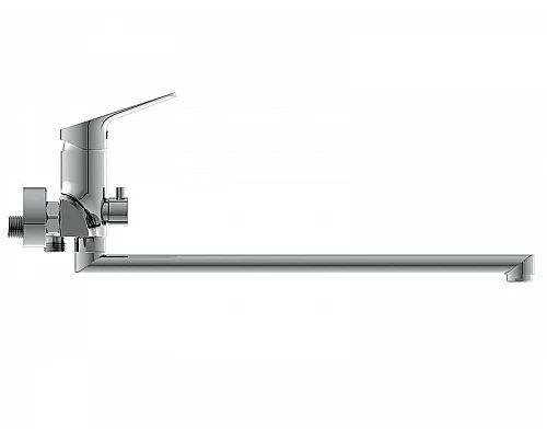 Приобрести Смеситель для ванны Cersanit Flavis 64093 универсальный Хром в магазине сантехники Santeh-Crystal.ru