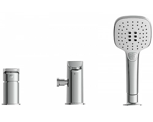 Приобрести Смеситель на борт ванны Cersanit Moduo 64100 Хром в магазине сантехники Santeh-Crystal.ru