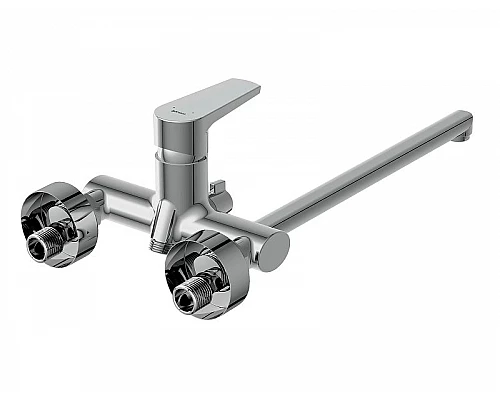 Заказать Смеситель для ванны Cersanit Moduo 64098 универсальный Хром в магазине сантехники Santeh-Crystal.ru