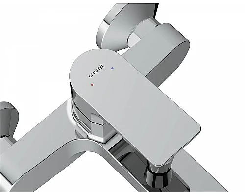 Приобрести Смеситель для ванны Cersanit Nature 63064 Хром в магазине сантехники Santeh-Crystal.ru