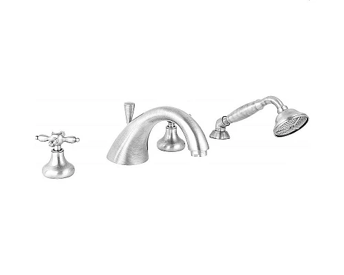 Купить Смеситель на борт ванны Cezares Atlantis-Nostalgia ATLANTIS-NOSTALGIA-BVD-01 Хром в магазине сантехники Santeh-Crystal.ru