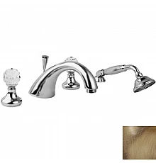 Смеситель на борт ванны Cezares Atlantis ATLANTIS-BVD-02-Sw Бронза кристаллы Swarovski