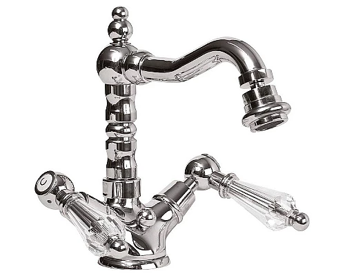 Заказать Смеситель для биде Cezares Diamond DIAMOND-BS2-01-Sw Хром в магазине сантехники Santeh-Crystal.ru