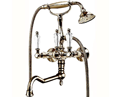 Смеситель для ванны Cezares Diamond DIAMOND-VDF-02-Sw Бронза